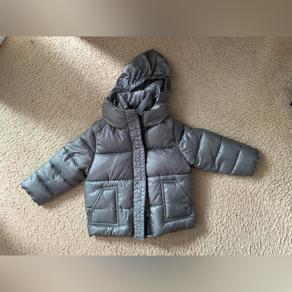 Onekid Vegan Car Seat Safety Road Coat in Plantinum-18 Months